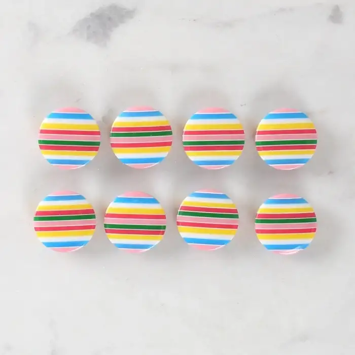 Loren Crafts 8li Desenli Düğme - 1096