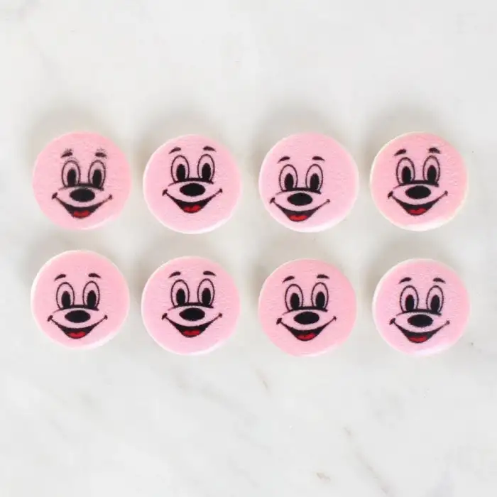 Loren Crafts 8li Gülen Yüz Düğme - 1035