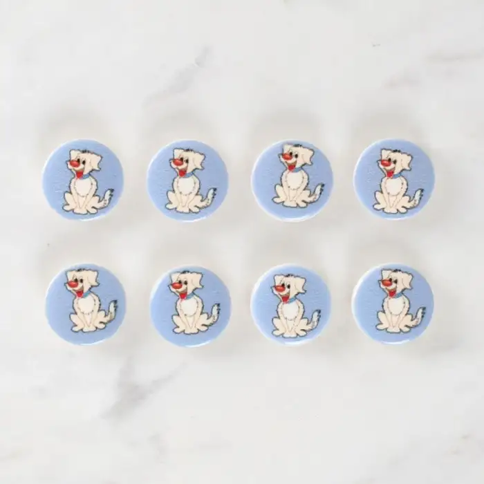 Loren Crafts 8li Köpek Düğme - 1243