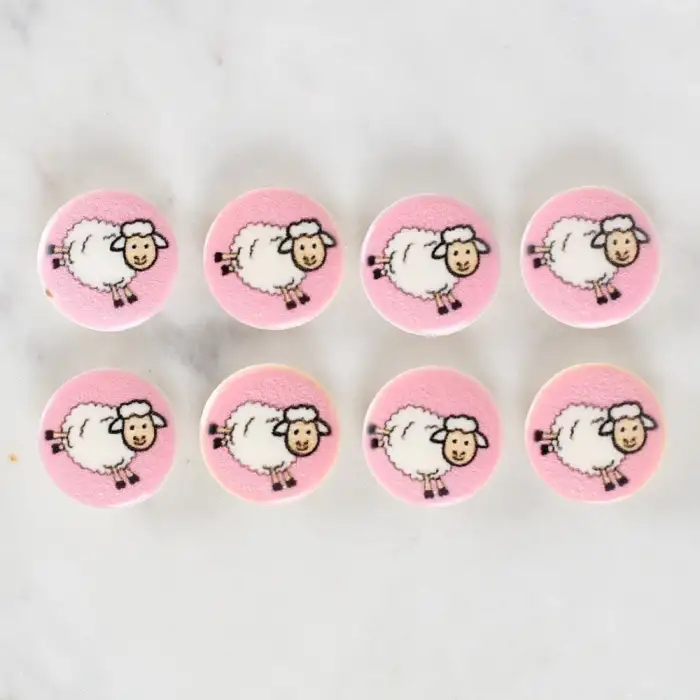 Loren Crafts 8li Koyun Düğme - 1169