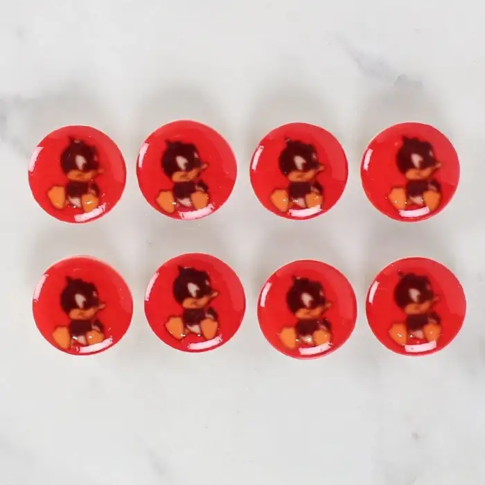 Loren Crafts 8li Ördek Düğme - 1207