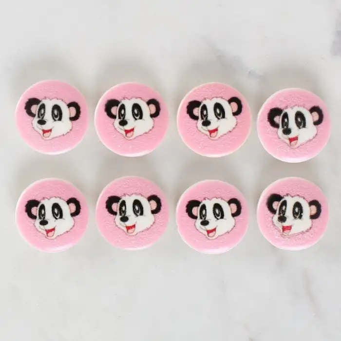 Loren Crafts 8li Panda Düğme - 1030