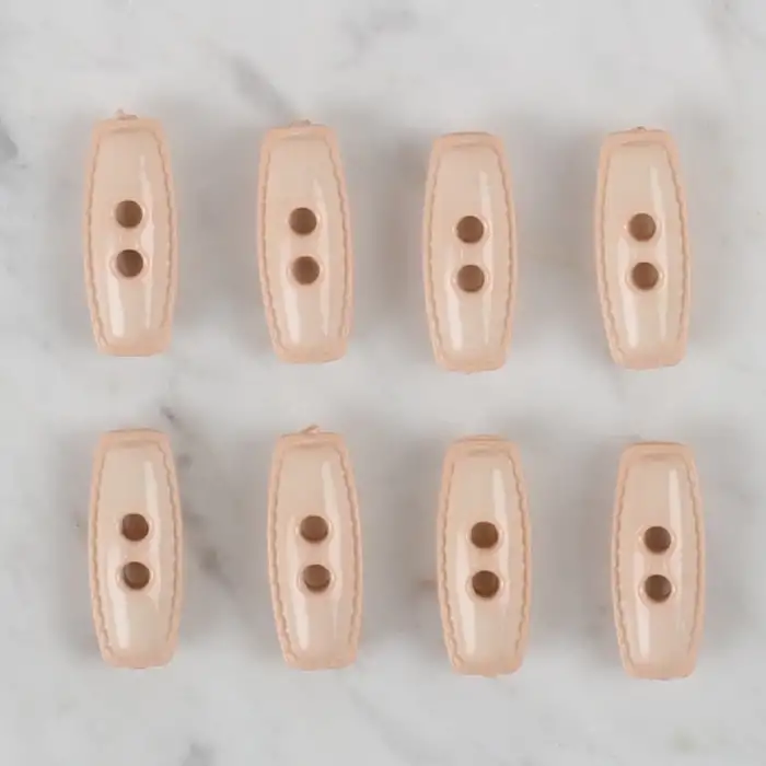 Loren Crafts pudra rengi 8 li çoban düğmesi - 82