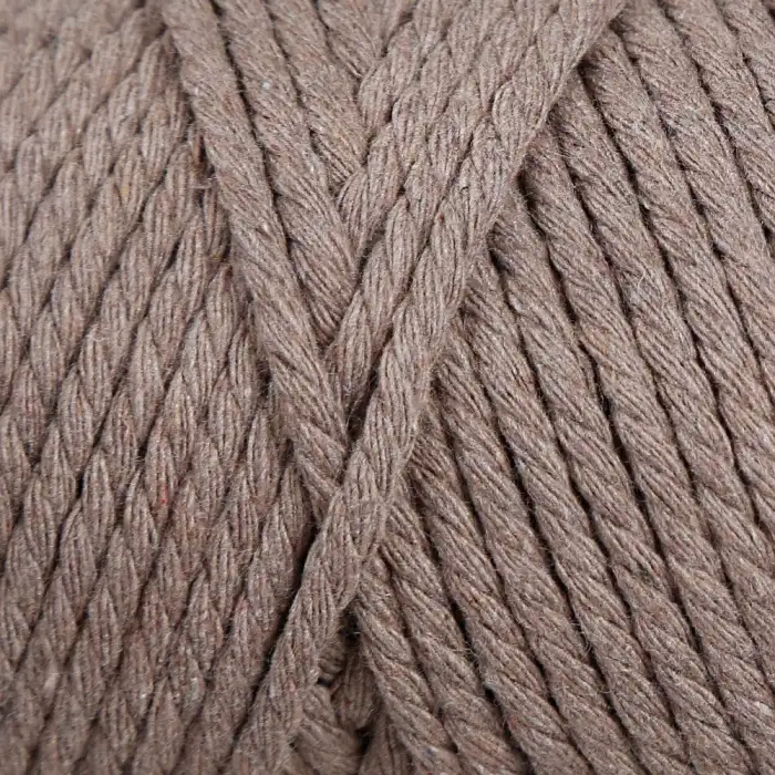 Loren Decor Slim 3 Büküm Makrome İpi Vizon  - L143