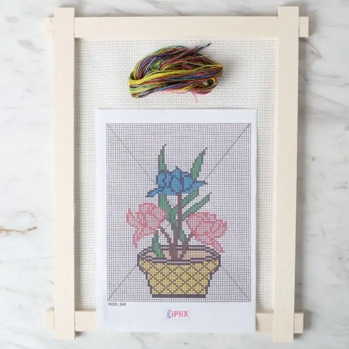 Loren Etamin İşleme Panosu Kiti Gül - Kod:240