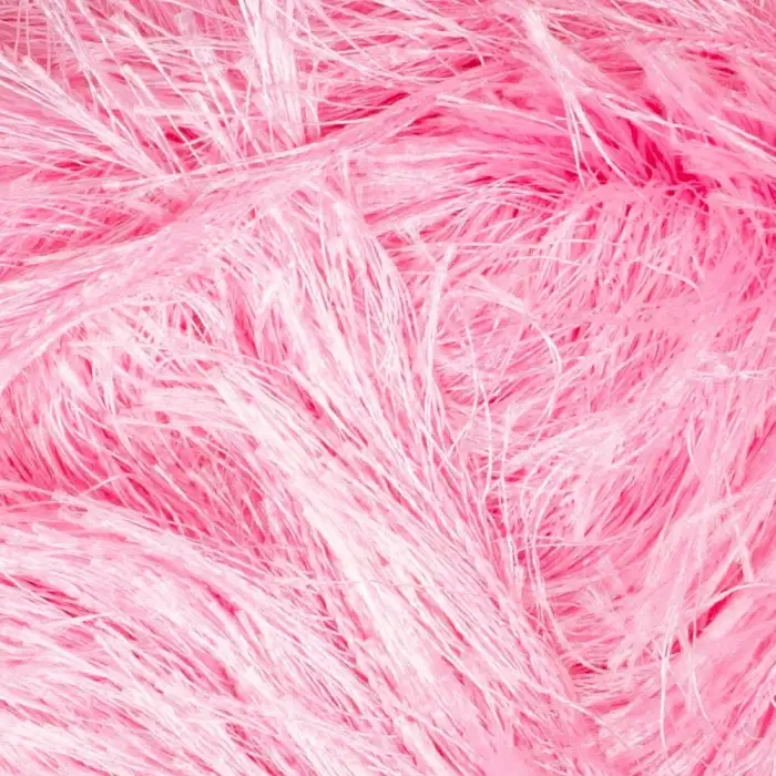 Loren Furry Pembe El Örgü İpi - RF014 - 34049