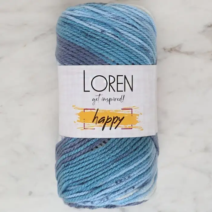 Loren Happy Ebruli El Örgü İpi - RH015 - 34300