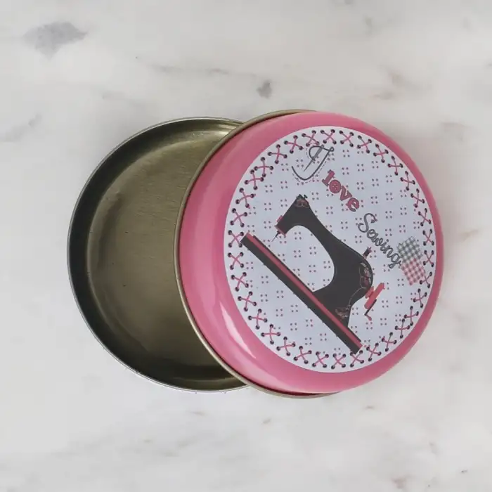 Loren Metal Saklama Kutusu - Pembe