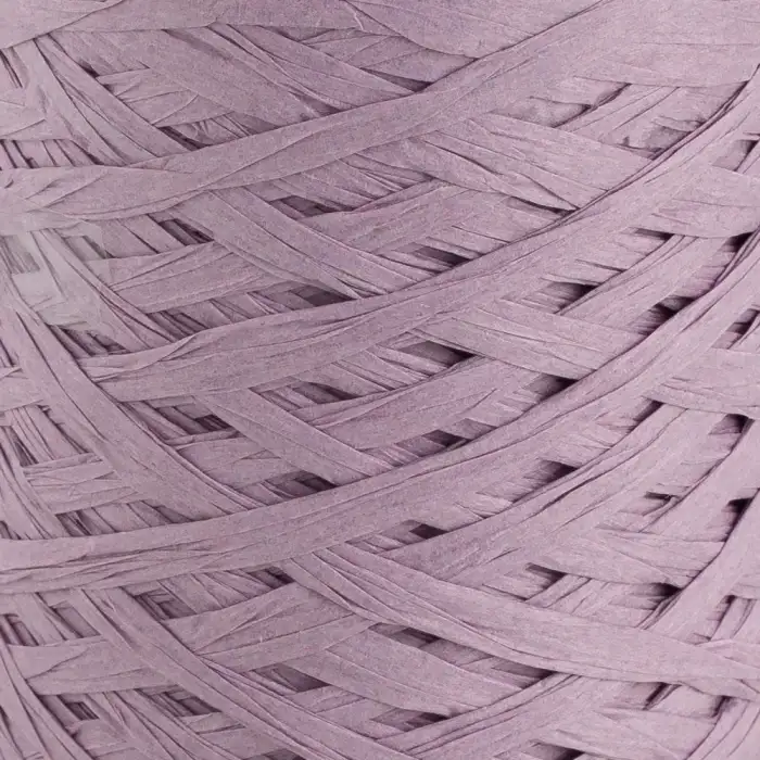 Loren Natural Raffia 90 gr Lila Kağıt İp - 38