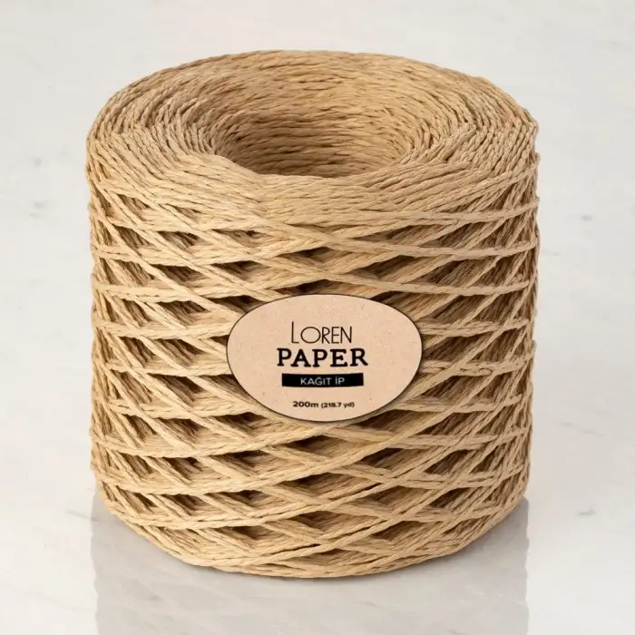 Loren Paper Bej Kağıt İpi - RH01