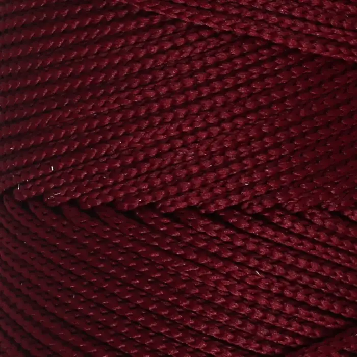 Loren Polyester Soft Macrame Bordo El Örgü İpi - LM039 - 34444