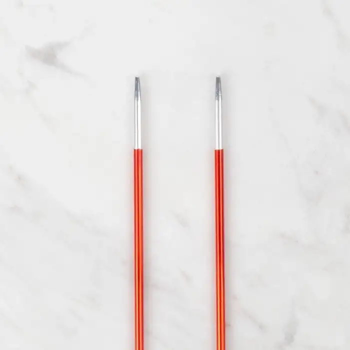 Loren Rythm 2,5mm Kırmızı Renkli Metal Örgü Şişi