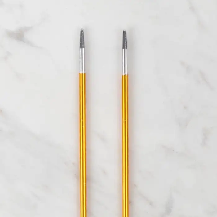 Loren Rythm 3mm Sarı Renkli Metal Örgü Şişi