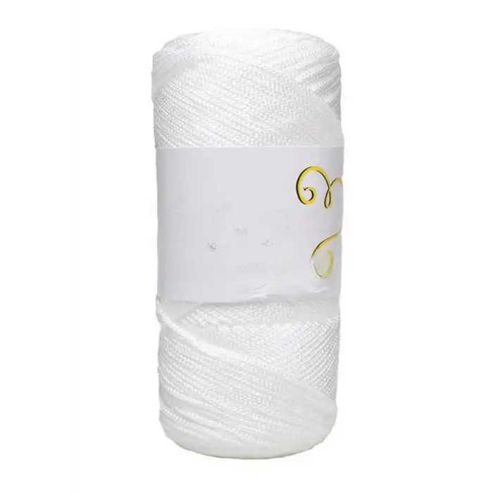 Makrome İpi 3mm Polyester Beyaz