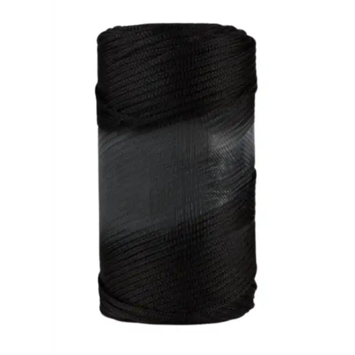 Makrome İpi 3mm Polyester Siyah