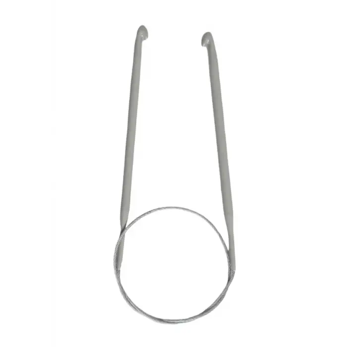 Misinalı Çelik Gagalı Tığ Şiş 3 Numara 60 cm