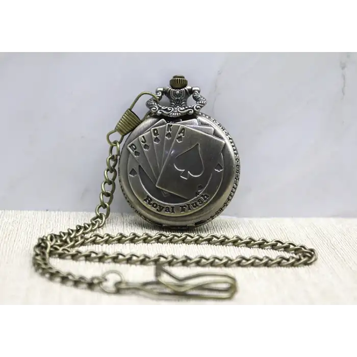 Oyun Kartı Köstekli Saat Alk3876