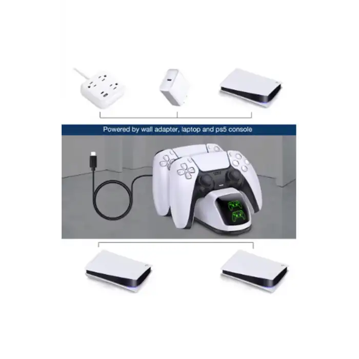 Ps5 Dualsense Şarj Istasyonu Playstation 5 Uyumlu Charging Station