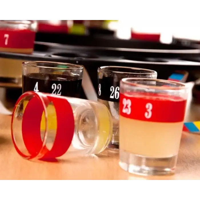 Shot Bardaklı Rulet Oyunu