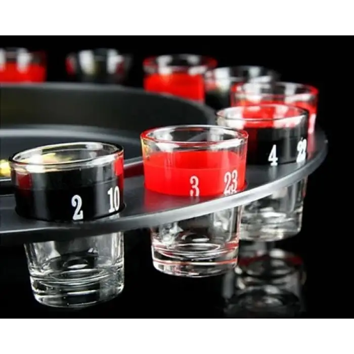 Shot Bardaklı Rulet Oyunu