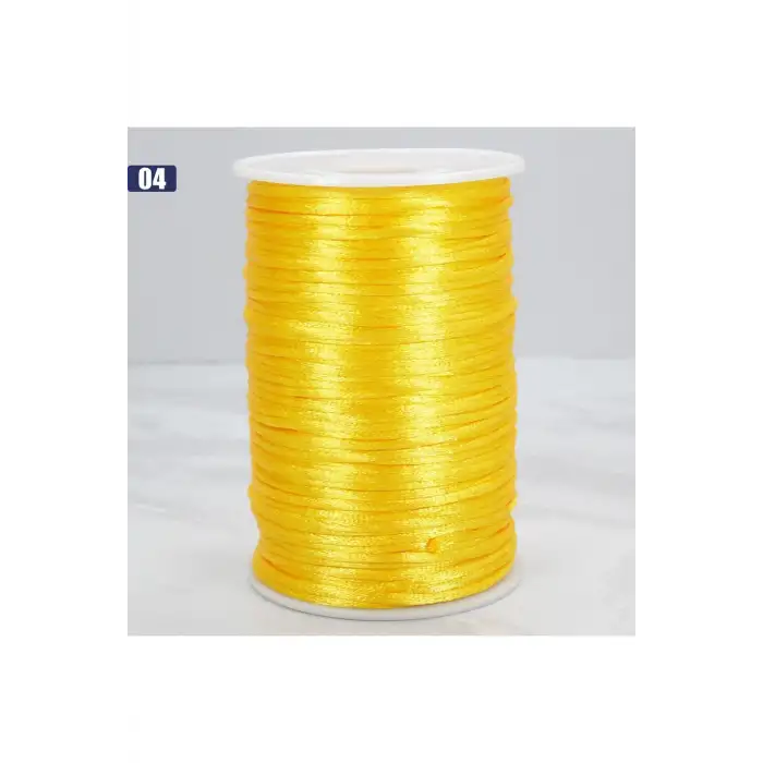 Sıçan Kuyruğu İp 2 mm Sarı 100mt