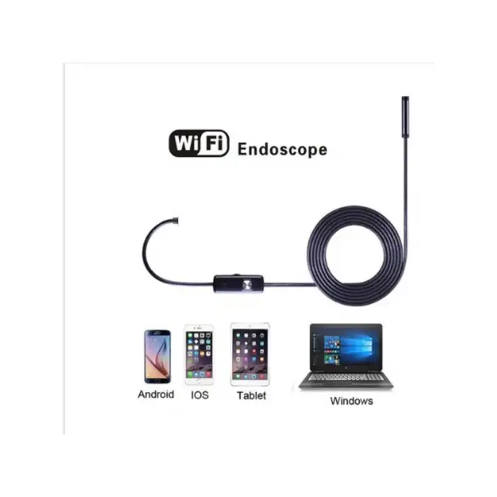 Wifi Endoskop Kablosuz Yılan Kamera 10 Metre Android Ios Windows
