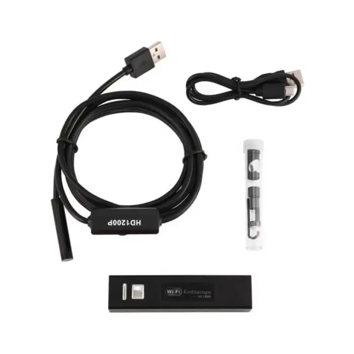 Wifi Endoskop Kablosuz Yılan Kamera 10 Metre Android Ios Windows