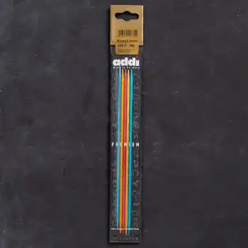 Addi Colibri 3,5mm 20cm Renkli Çorap Şişi - 204-7