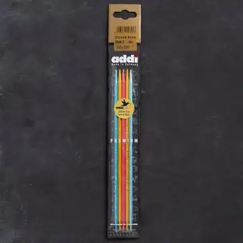 Addi Colibri 4,5mm 20cm Renkli Çorap Şişi - 204-7