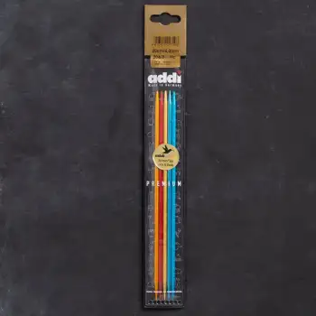 Addi Colibri 4mm 20cm Renkli Çorap Şişi - 204-7