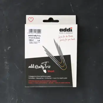 Addi CrasyTrio 3 lü 5 Mm 21 Cm Misinalı Çorap Şişi