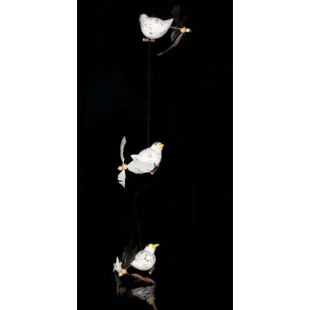 Ahşap Hayvan Figürlü Rüzgar Çanı No:3