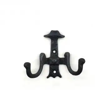 Antika Tarz Dekoratif Pirinç Gemici Askı - 85x94 Mm, Oksit