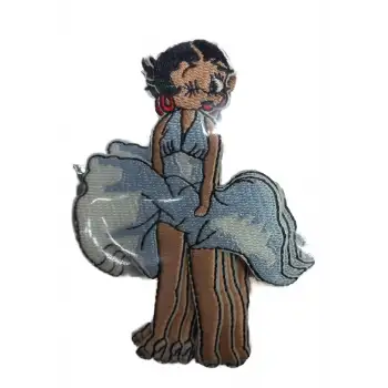 Aplike Ütü İle Yapışan Betty Arma 7x5 cm