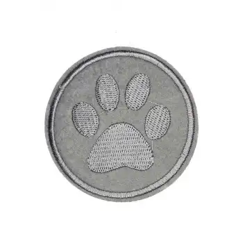 Aplike Ütü İle Yapışan Gri Pati Arma 5 cm