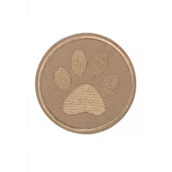 Aplike Ütü İle Yapışan Kahve Pati Arma 5 cm