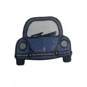 Aplike Ütü İle Yapışan Vosvos Lacivert Arma 3 cm