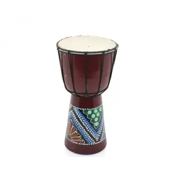 Batikli Ahşap Darbuka 25 Cm 3dıarta-31