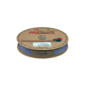 Biye Koton Katlı D23 Koyu Gri 2 cm 25 Metre %65 Koton %35 Polyester