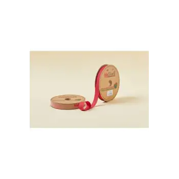 Biye Koton Katlı D34 Koyu Kırmızı 2 cm 25 Metre %65 Koton %35 Polyester