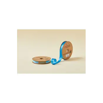 Biye Saten Katlı 015 Turkuaz 2 cm 25 Metre %100 Polyester