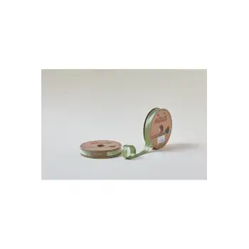 Biye Saten Katlı 017 Ceviz Yeşili 2 cm 25 Metre %100 Polyester