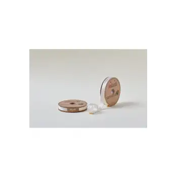 Biye Saten Katlı 036 Koyu Krem 2 cm 25 Metre %100 Polyester