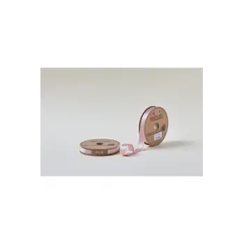 Biye Saten Katlı 087 Pudra 2 cm 25 Metre %100 Polyester