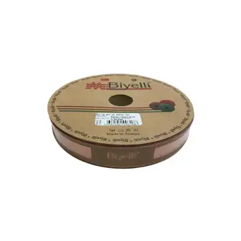 Biye Simli Katlı 301 2 cm 25 Metre %50 Simli % 50 Polyester