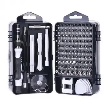 New 115 in 1 Hassas Tornavida Onarım Alet Manyetik Sürücü Kitli Elektronik Hassas Tornavida Seti