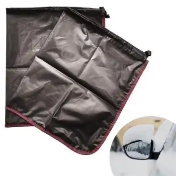 New 2 Adet Araba Araç Dikiz Aynası Donma Engelleyici Koruyucu Kılıf