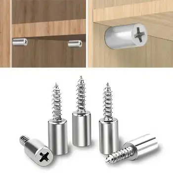 New 30 Adet Dayanıklı Metal Raf Tutucu Raf Pimi