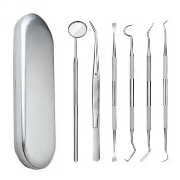 New 6 Parça Kutulu Ağız Bakımı Diş Bakım Seti Ağız Hijyen Takımı