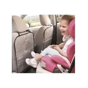 New Araç içi Oto Koltuk Arkası Koruyucu Set Kılıf Ayak İzi Koruma Kılıfı